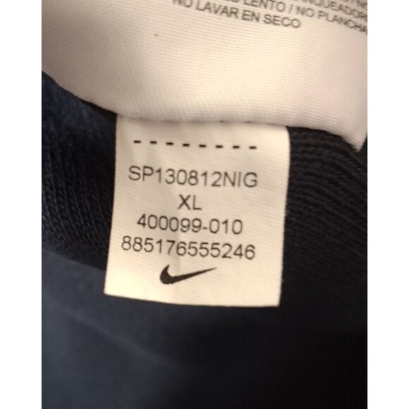 Nike Golf Cover Up Jacket Dri-Fit Mens XL Black 1/4 Zip Sweater - Picture 6 of 10